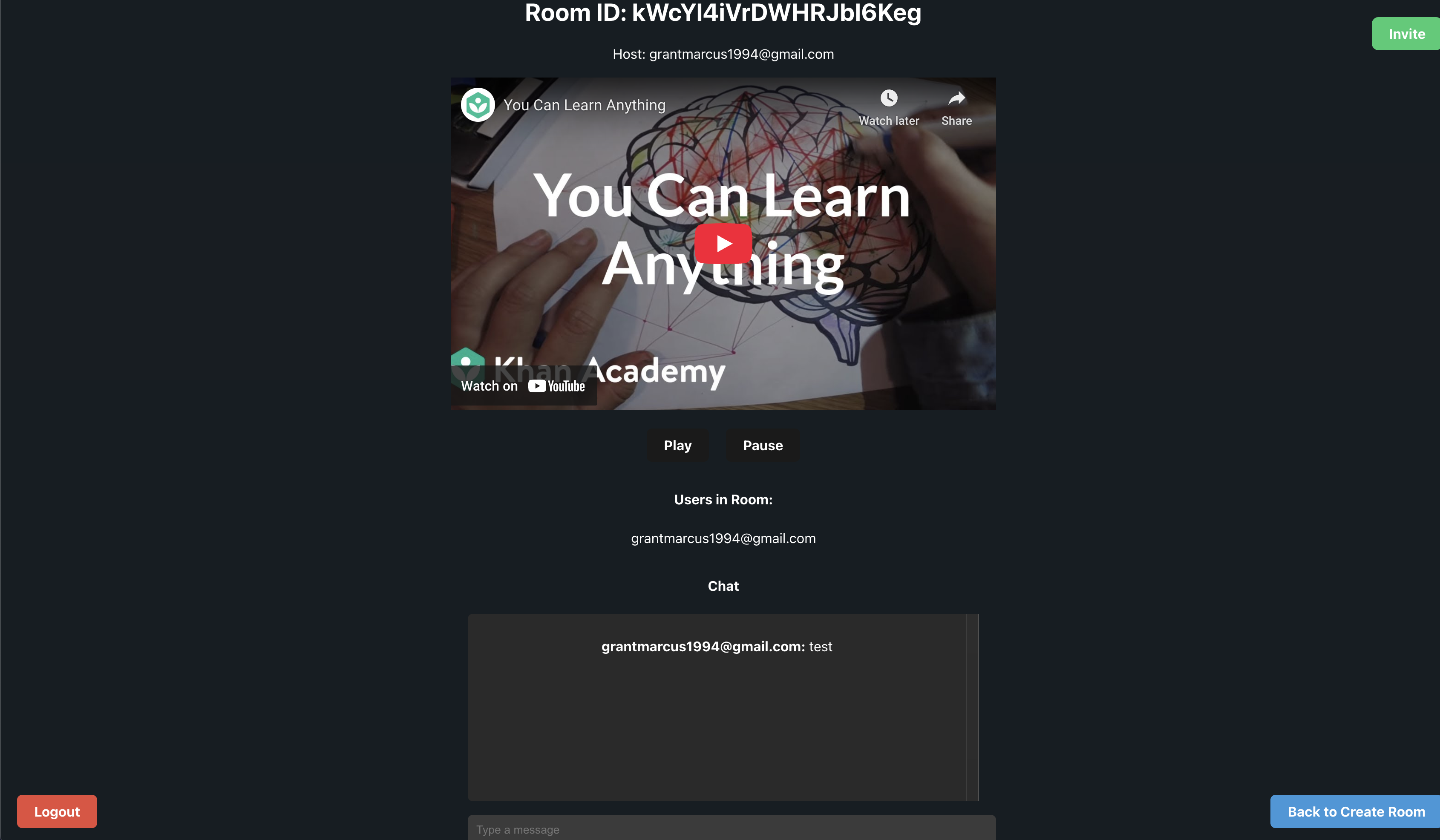 WatchTogether Screenshot 3